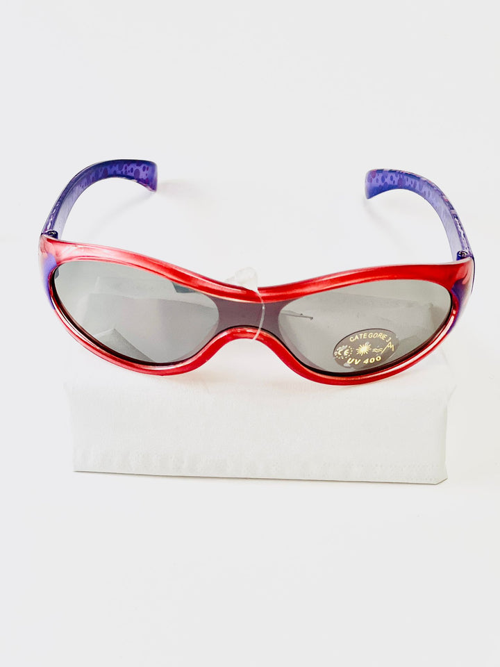 Kindersonnenbrille UV - Lila & Pink mit Punkten