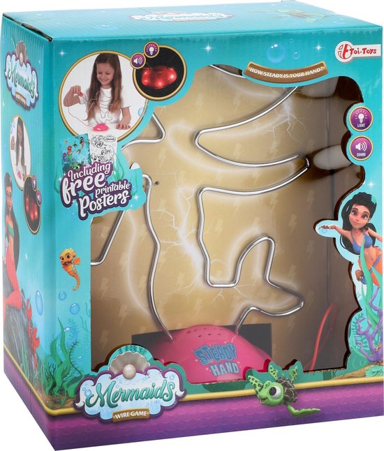 ToiToys – Sensor-Labyrinth-Meerjungfrau-Thema mit Licht und Ton
