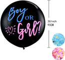 ColorParty – 90 cm großer Überraschungsballon für Jungen oder Mädchen (bauen Sie Ihren eigenen Bausatz)