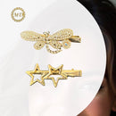 Elegante hårpynt 2 stk. med spænder/ el. Nåle