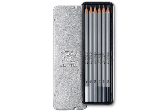 Graphite pencil assorted 6pcs tin box ⎮ 884955064832 ⎮ VE_837240