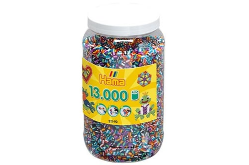 Hama Midi Perler 13000stk. Mix 90