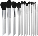 Mimo Makeup Brush Grey Set 12 pcs.