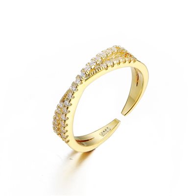 Everneed Mary - Krydsring guld ⎮ 1348100004474 ⎮ EV_000283