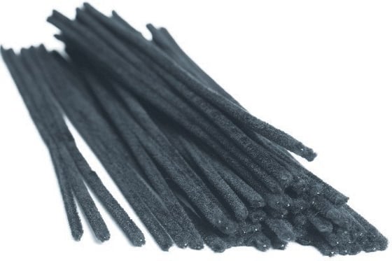 HOBBY2YOU Chenille 6mm 30cm 50stk sort ⎮ 5700137361559 ⎮ VE_736155