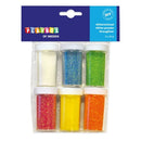 Glitterpulver, pastelfarver, 6 x 20 g +5 år ⎮ 7394311905257 ⎮ GT_002132