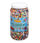HAMA Perler - Midi -  13.000 perler i dåse - Solid Mix