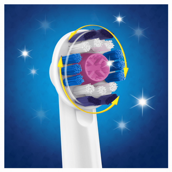 Tandbørstehoved 3d White Pro-bright Oral-B (2 uds) ⎮ 4210201849308 ⎮ BB_S0542658