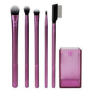 Sæt med Makeup Børster Enhanced Real Techniques (5 uds) ⎮ 79625915341 ⎮ BB_S0571625