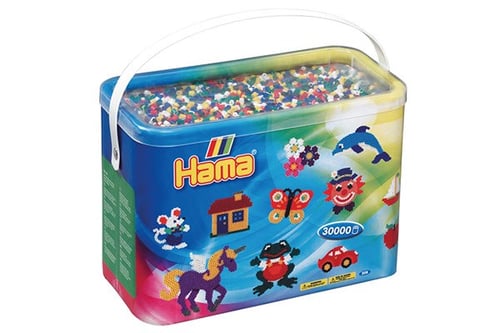 Hama Midi Perler 30.000stk 6farver Mix