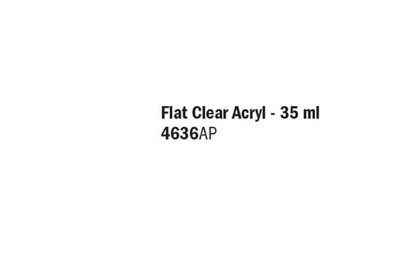 Flat Clear Acryl 35 ml ⎮ 8001283463607 ⎮ VE_488429