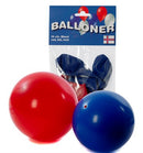Runde balloner 4/hvid-3/rød-3/blå ⎮ 5706229036336 ⎮ GT_000502