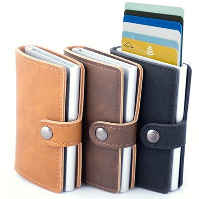 Miniwallet Kortholder Pung - 6-8 kort (Lysebrun)  ⎮ 0 ⎮ EP_Kortholder-Lysebrun