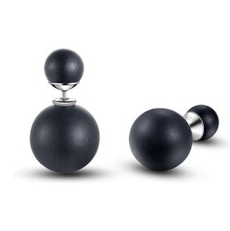 Everneed ørering Metal Sort, Sølv Hunstik ⎮ 1348100003170 ⎮ EV_000213