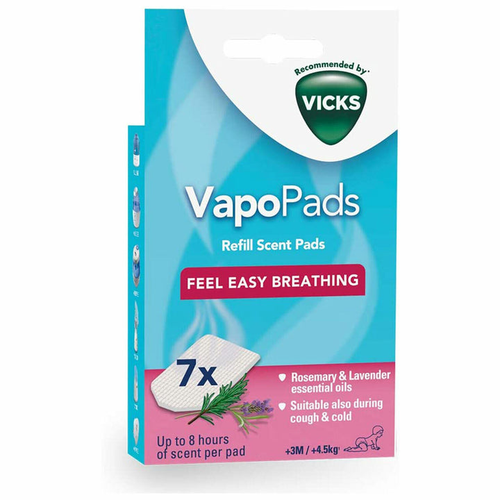 Vicks, Vapopads, Rosmarin & Lavendel, 7 Duftpads