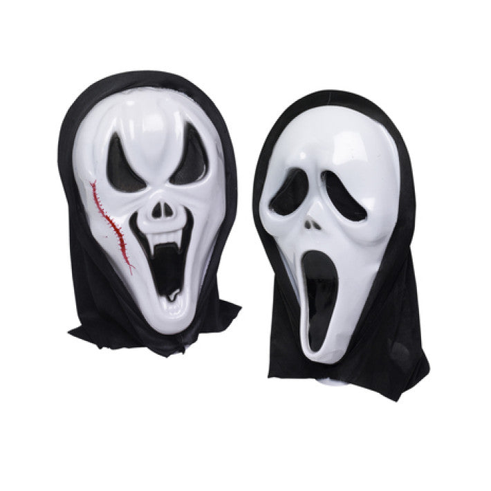 Arti Casa - Scream Mask - Gruselige Gesichtsmaske (zufällige Variante)