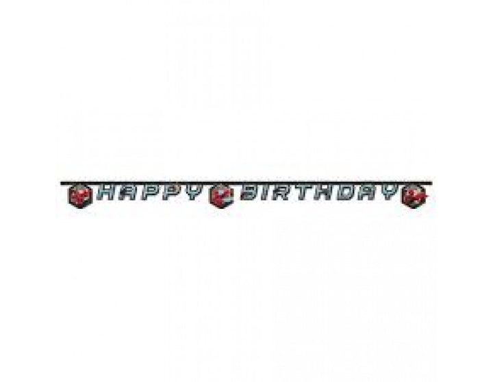 Decorata Party - Fødselsdag Banner Med Spiderman - Dollarstore.dk