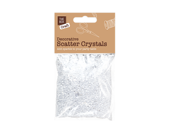 Dekorative Akryl sprednings krystaller - Dollarstore.dk