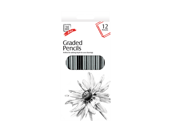 Graded Pencil Set - 12 Pack - Dollarstore.dk