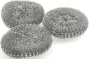 DS - Stahlschwämme 3 Stück Topfschwämme 8 x 3 cm