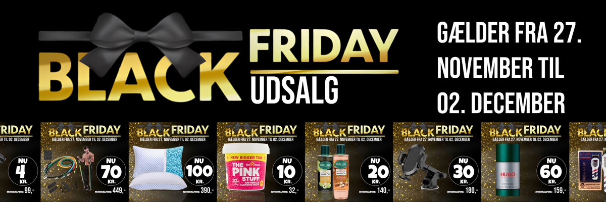 BLACK FRIDAY UDSALG