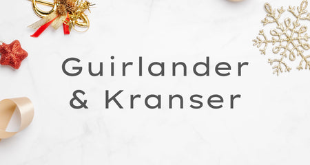 Guirlander & Kranser til Jul