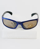 Kindersonnenbrille UV - Lila &amp; Schwarz mit Flamme