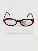 Kindersonnenbrille UV - Rot mit Diamantperlen