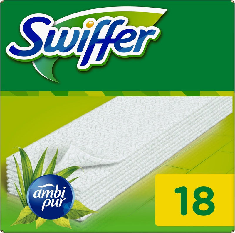 Swiffer - Floor Dry Nachfüllaroma der Marke Ambi Pur, 18 Stück