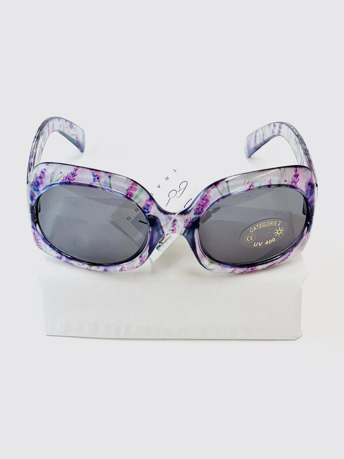 Kindersonnenbrille UV - Lila klar mit Lavaanteil