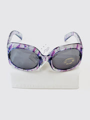 Kindersonnenbrille UV - Lila klar mit Lavaanteil