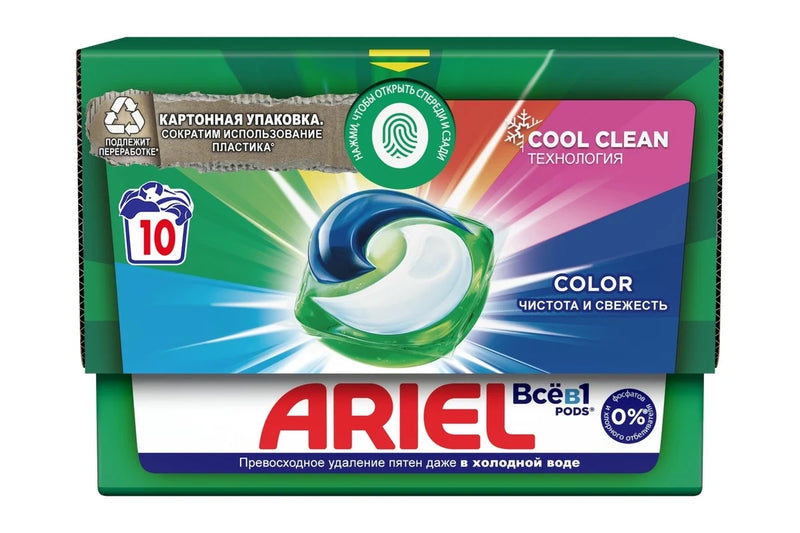 Ariel pods+ Color Clean & Fresh kapsler 211g