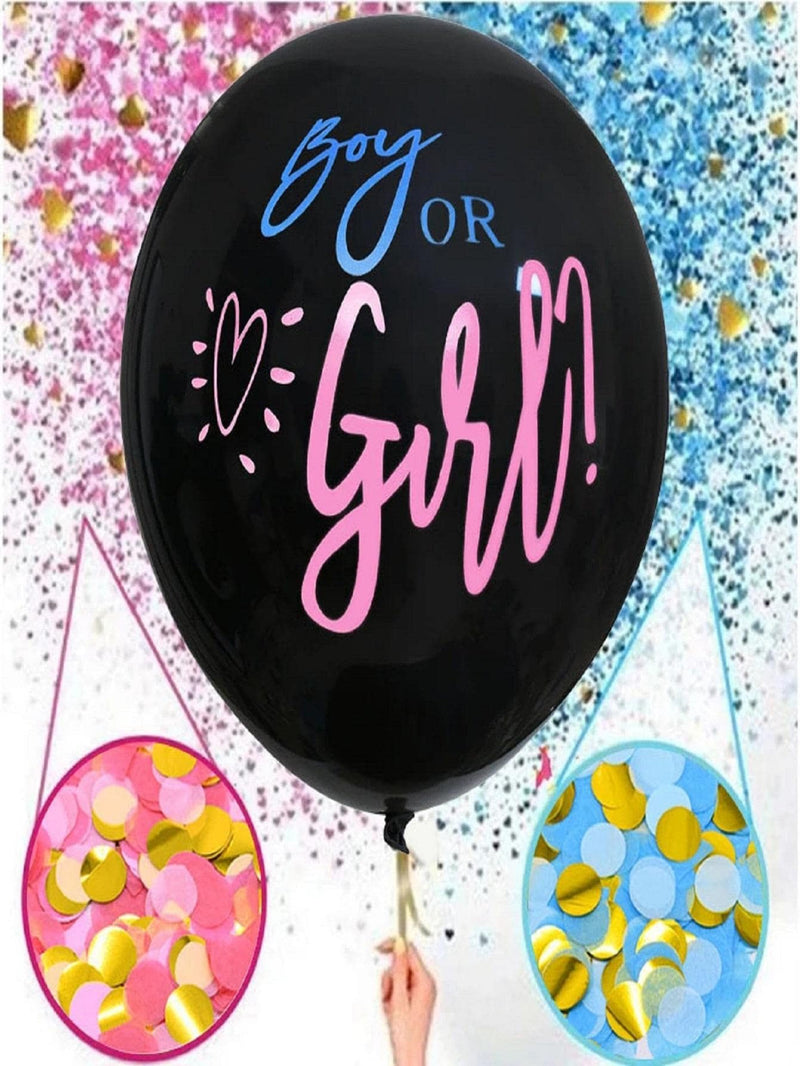 ColorParty – 90 cm großer Überraschungsballon für Jungen oder Mädchen (bauen Sie Ihren eigenen Bausatz)
