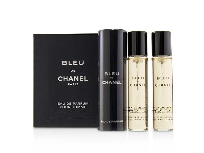 Parfume sæt til mænd Bleu Chanel (3 dele)