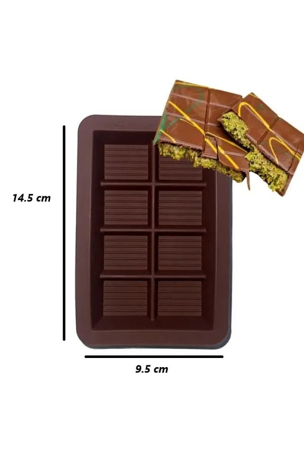 Chokoladeform til at lave chokoladebar 14x8x2 cm