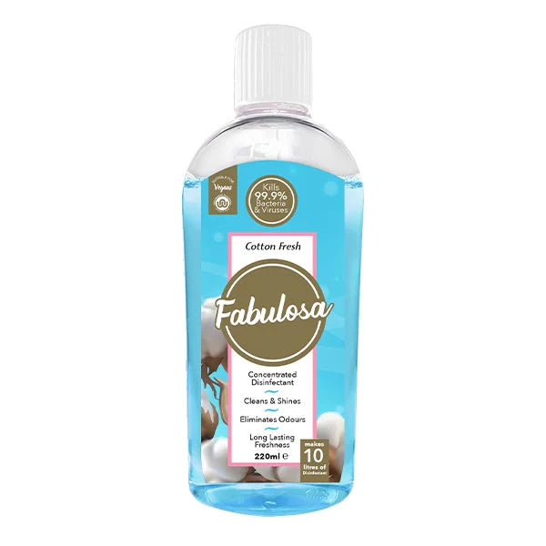 Fabulosa Desinficerende koncentreret rengøringsvæske - Cotton Fresh 220ml