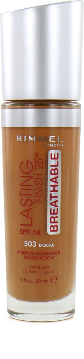 Rimmel Lasting Finish Atmungsaktive Foundation, Mokka