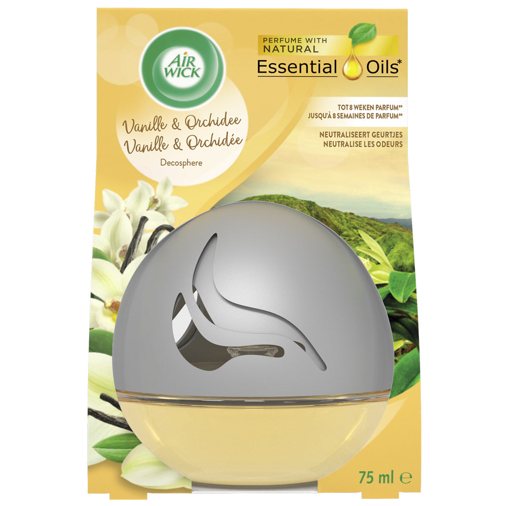 Airwick Decosphere Vanille- und Orchideenblüte 75 ml