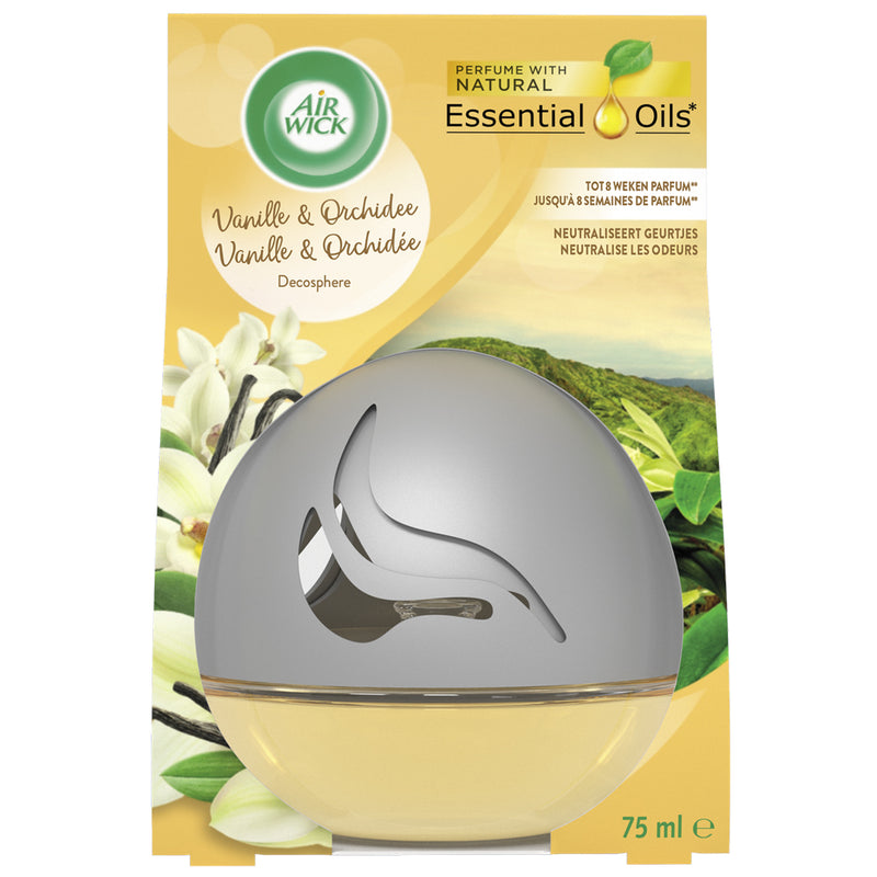 Airwick Decosphere Vanille- und Orchideenblüte 75 ml