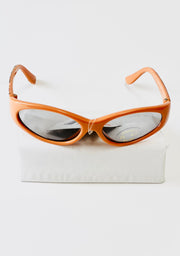 Kindersonnenbrille UV - Orange mit Marienkäfer