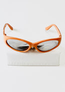 Kindersonnenbrille UV - Orange mit Marienkäfer