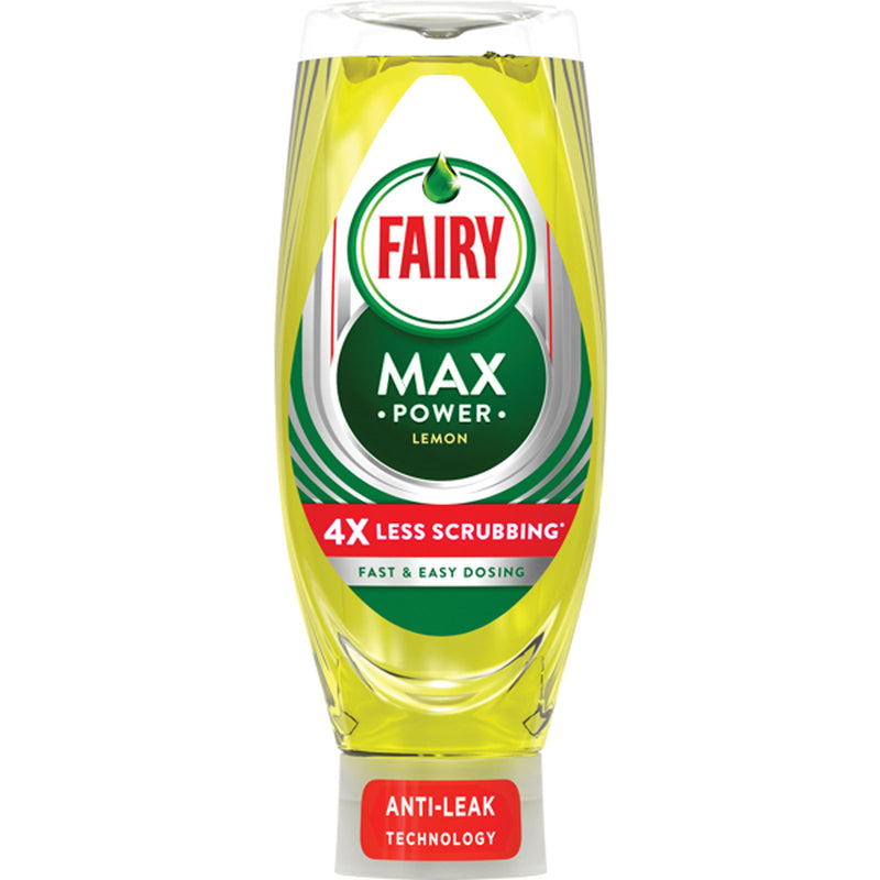 Fairy XL MaxPower Opvaskemiddel Lemon 640ml