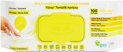 DeepFresh Multi-Surface Rengøringsklude – 100 stk – Lemon Duft – Effektiv og Bleach-fri Rengøring