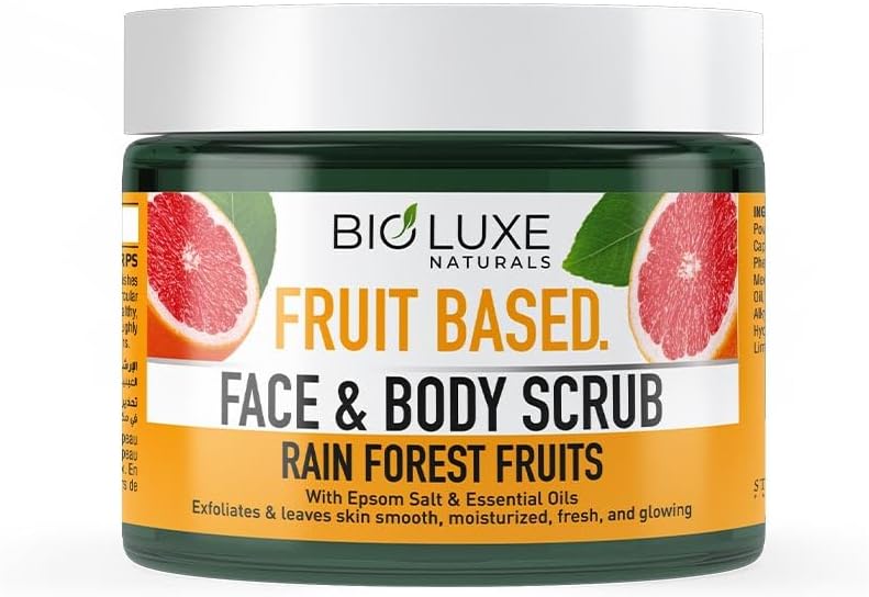 BioLuxe Face & Body Scrub Rain Forest Fruits 325ml