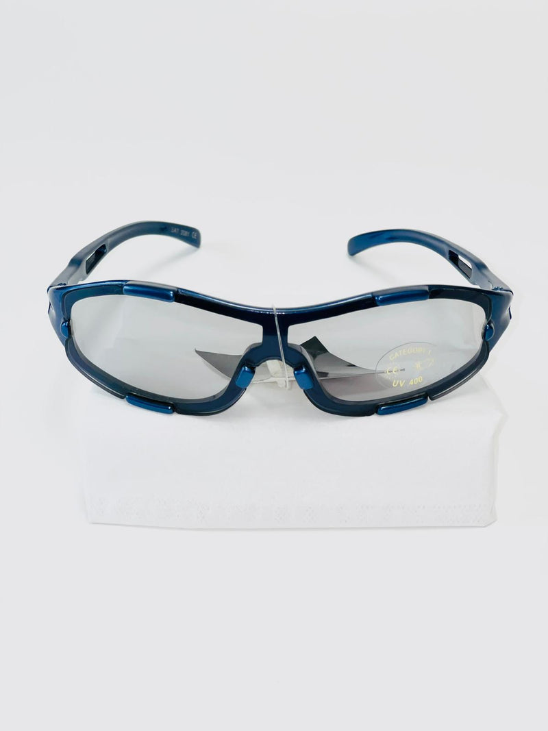 Kindersonnenbrille UV - Metallic-Farbe Lila-Blau