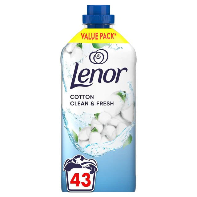 Lenor skyllemiddel 43 vask 1,419 liter - Cotton Fresh & clean