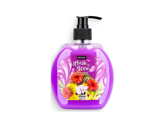 Sence 500ml lækker håndsæbe, flydende (Splash to Bloom)