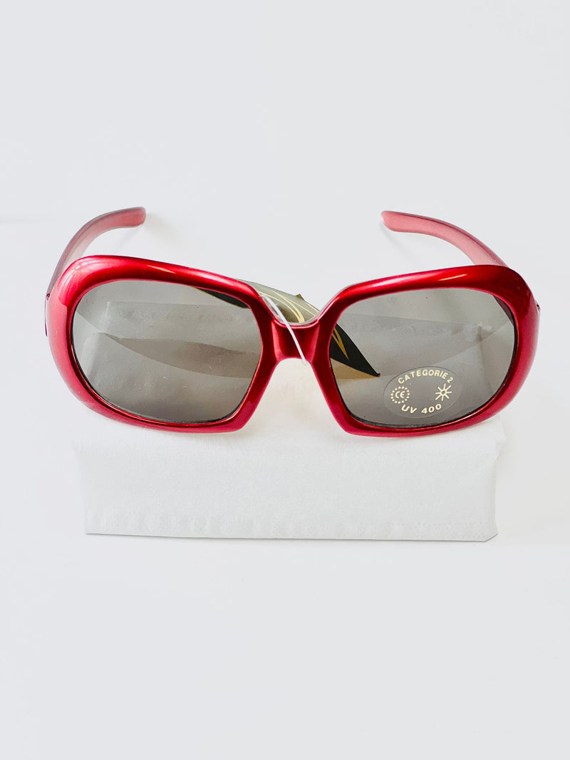 Kindersonnenbrille UV - Metallic-Rot