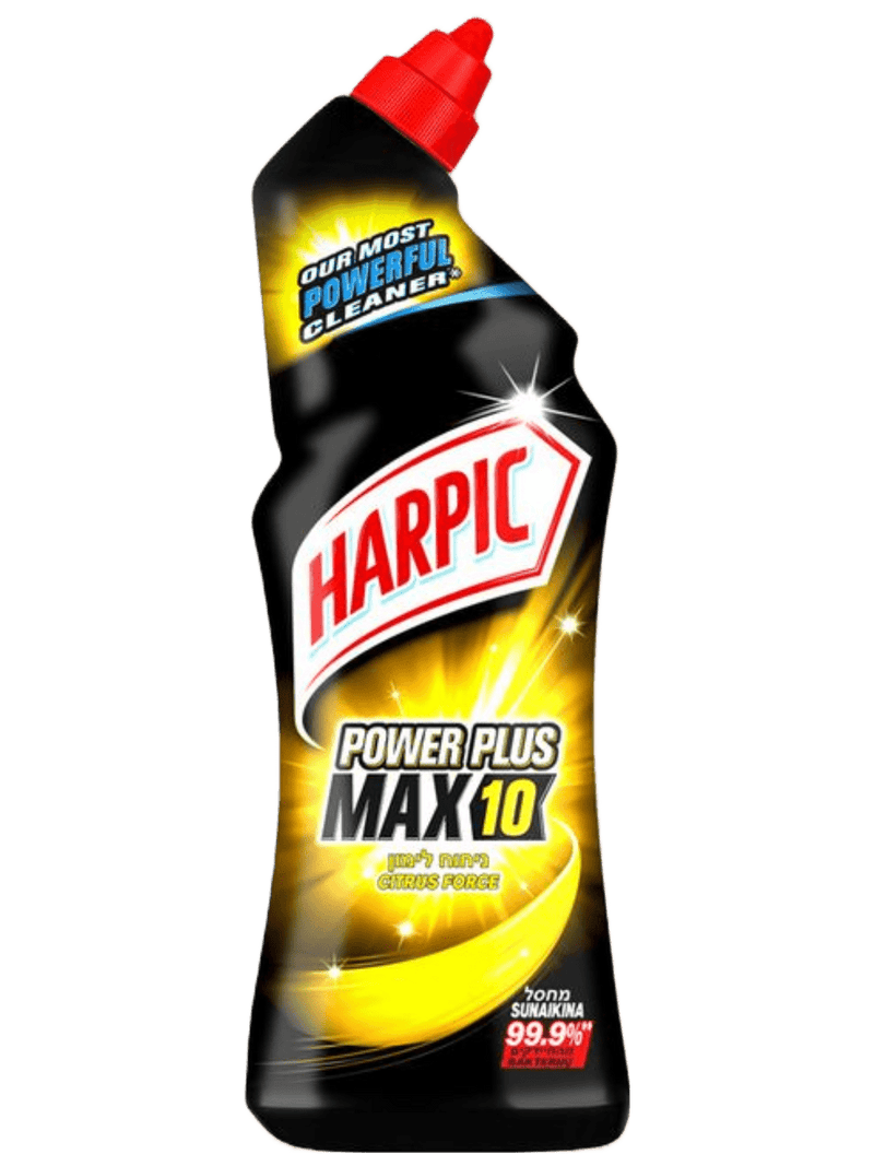 HARPIC Power Plus MAX10 Toilettenflüssigkeit 750 ml Zitrone
