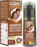 Cosmo Hårfarve Shampoo – [Medium Brown] (180 ml)